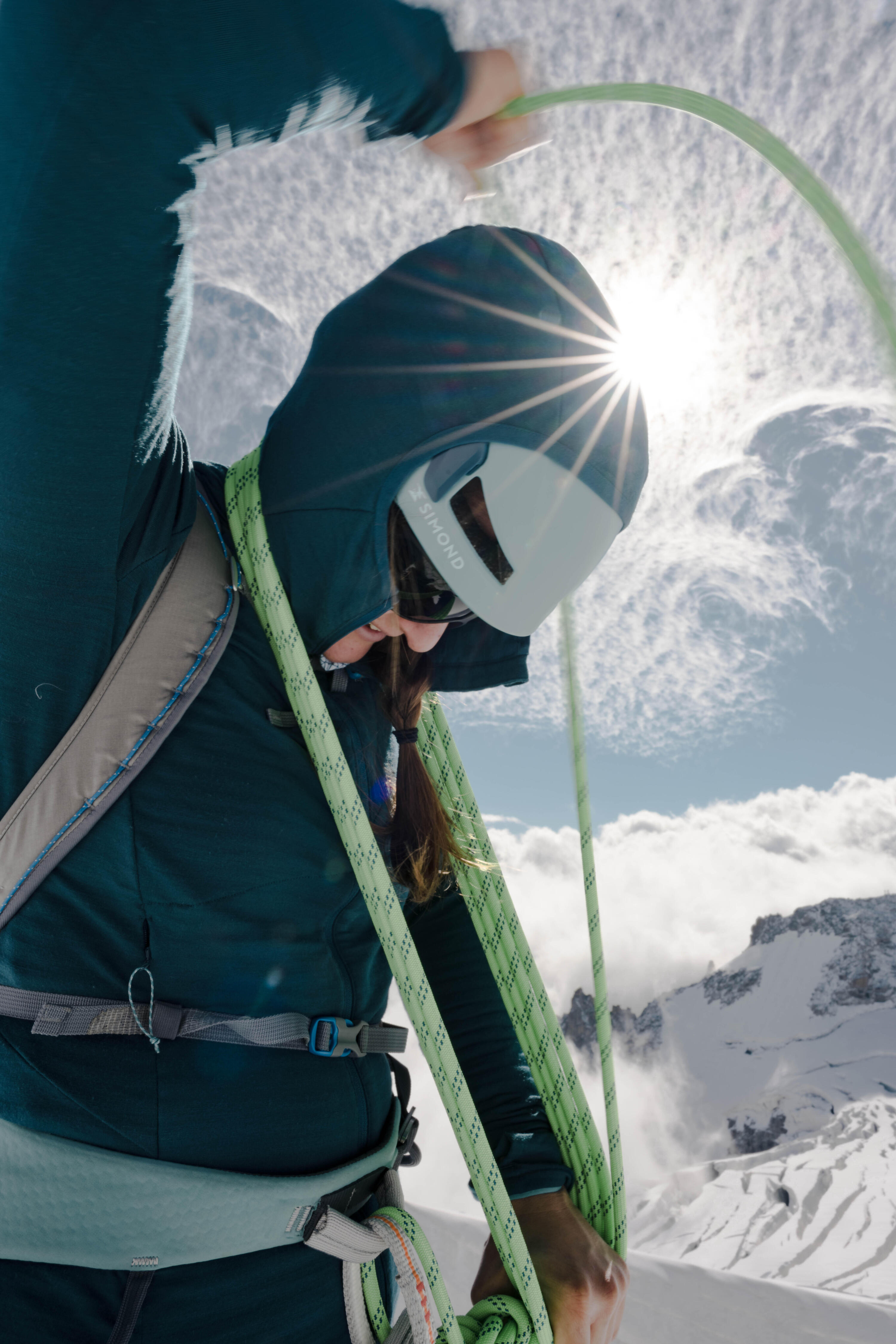 Kletterhelm Bergsteigerhelm ‒ Edge türkis  15/16