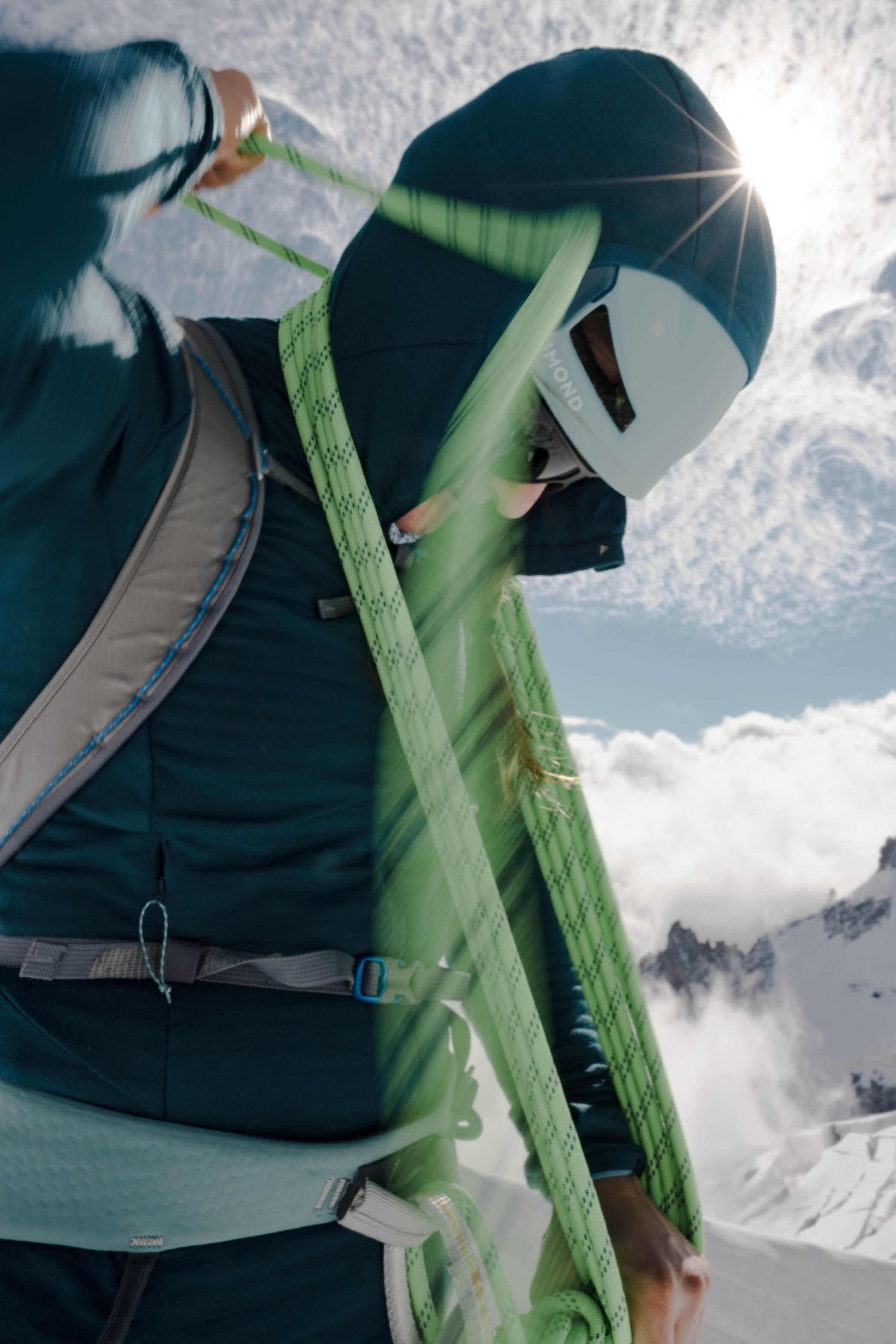 Kletterhelm Bergsteigerhelm ‒ Edge türkis  16/16