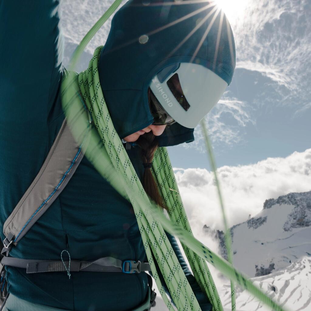 Polovičné lano Rappel Alpinism na lezenie a horolezectvo 8,1 mm × 60 m zelené