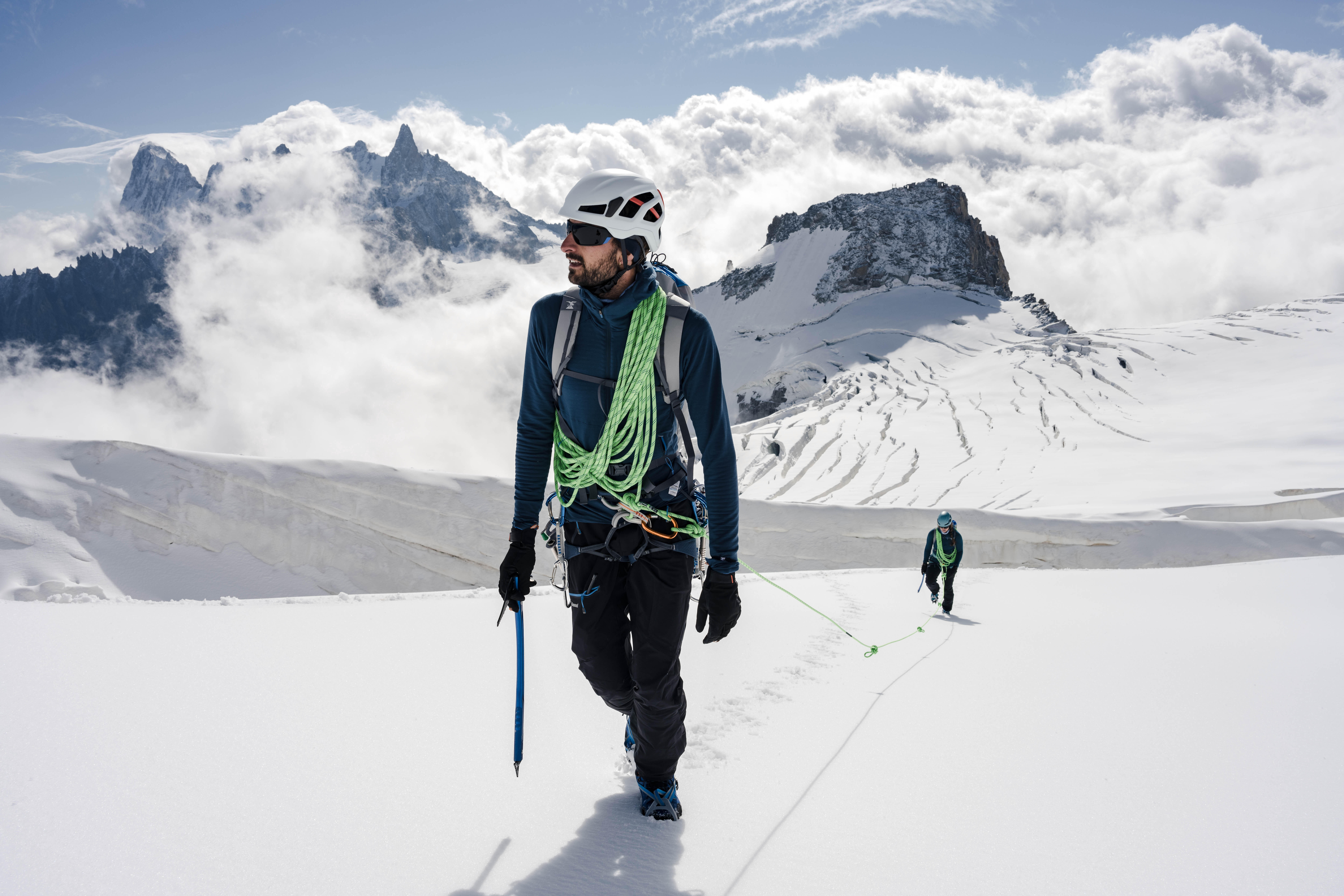 Climbing and Mountaineering Helmet - Edge White/Red - SIMOND