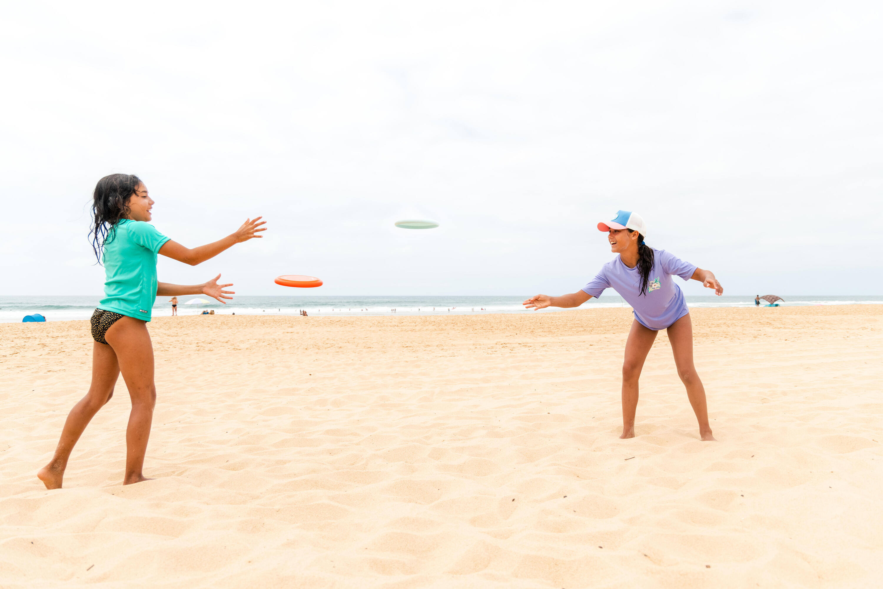 Kit 3 jeux en 1 : Disques volants / sport de raquettes / attrape balle. 16/17