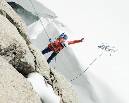 climbing or mountaineering ropes