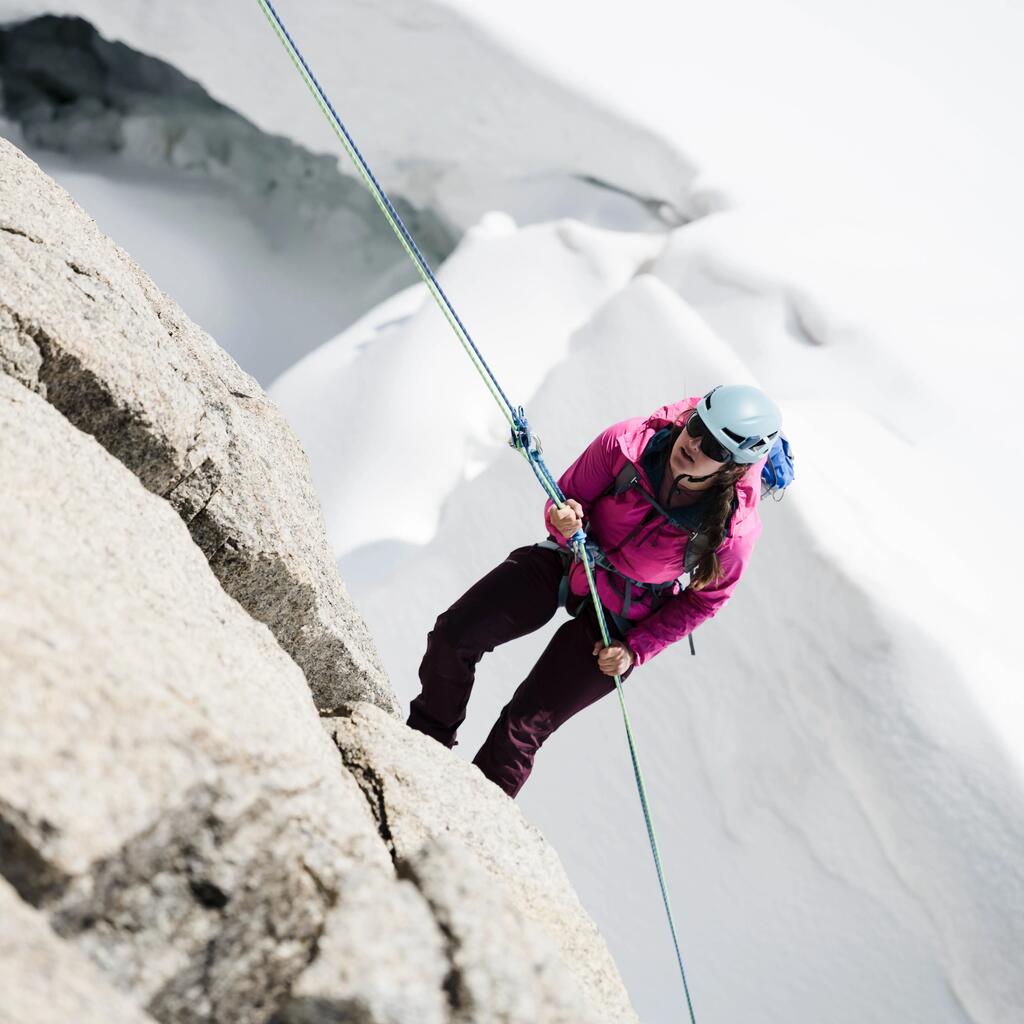 WOMEN'S WINDPROOF JACKET FOR MOUNTAINEERING - FUCHSIA PINK