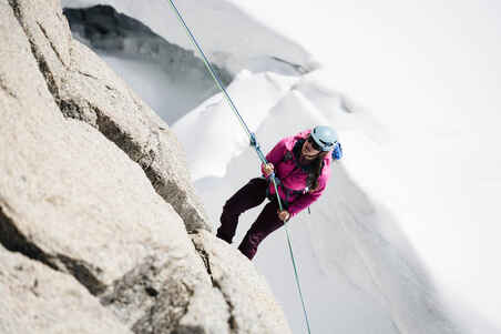 Moteriška alpinistinė neperpučiama striukė, rožinė
