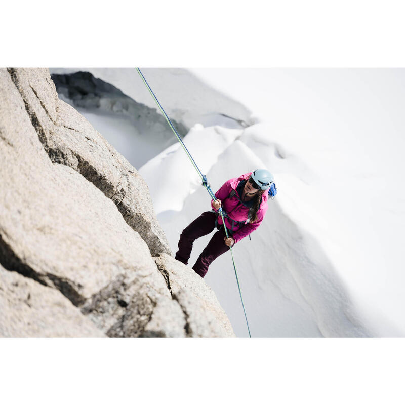 Tırmanış ve Dağcılık Çift İp - 8,1 mm × 60 m - Yeşil - Rappel Alpinism