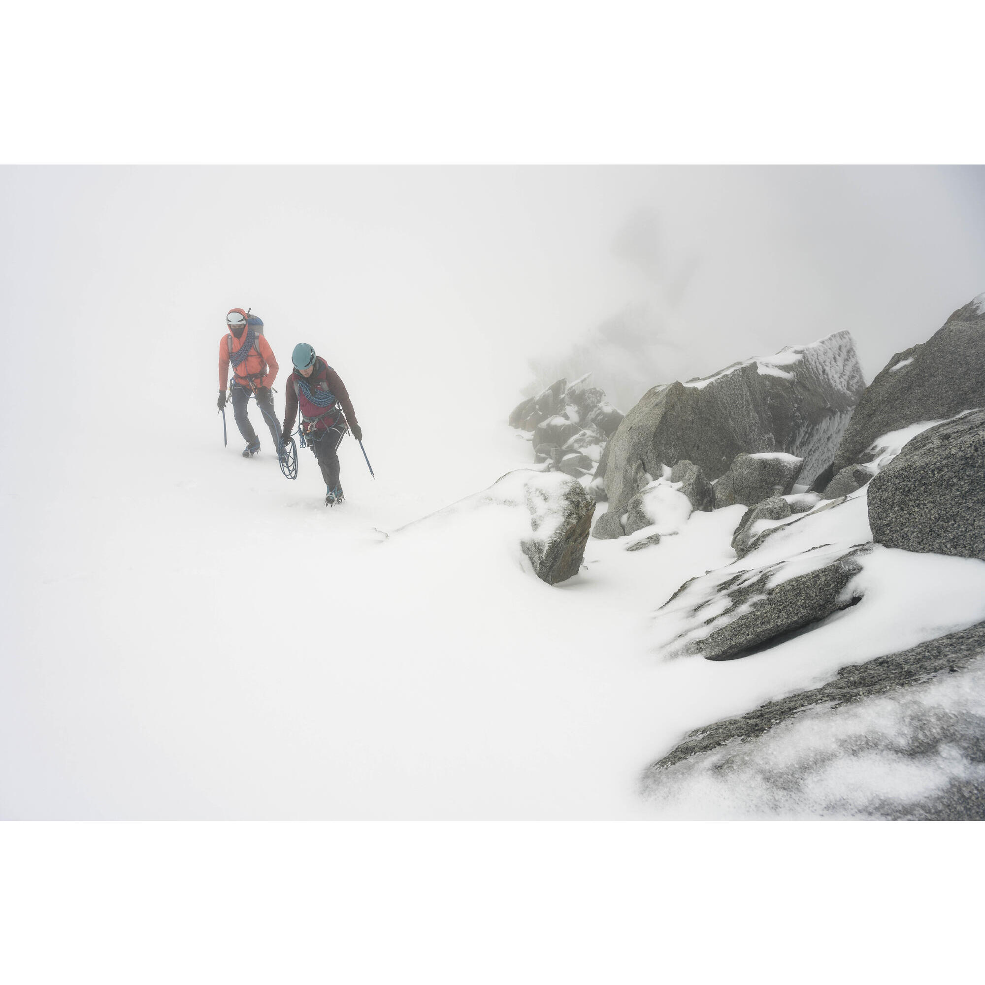 Manteau d'escalade femme - Alpinism rouge - SIMOND