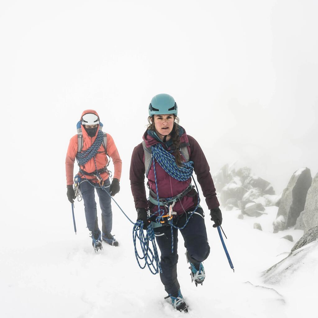 Turkizen ženski plezalni pas za gorsko plezanje in gorništvo VERTIKA