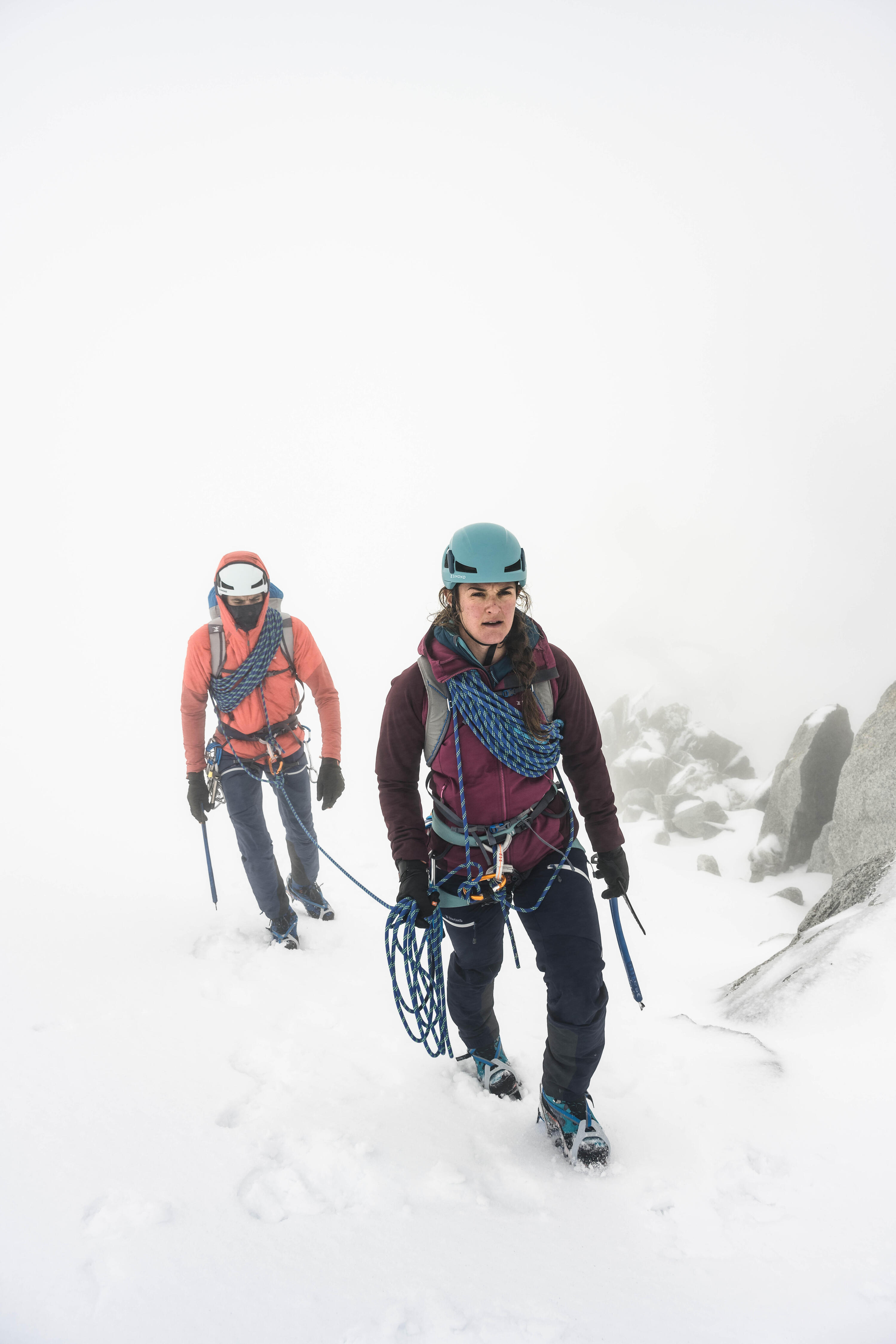 Men's mountaineering waterproof ICE trousers - Slate blue 13/17