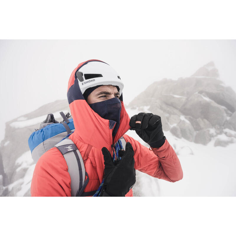 Cască Escaladă/Alpinism EDGE Alb-Roșu Adulți