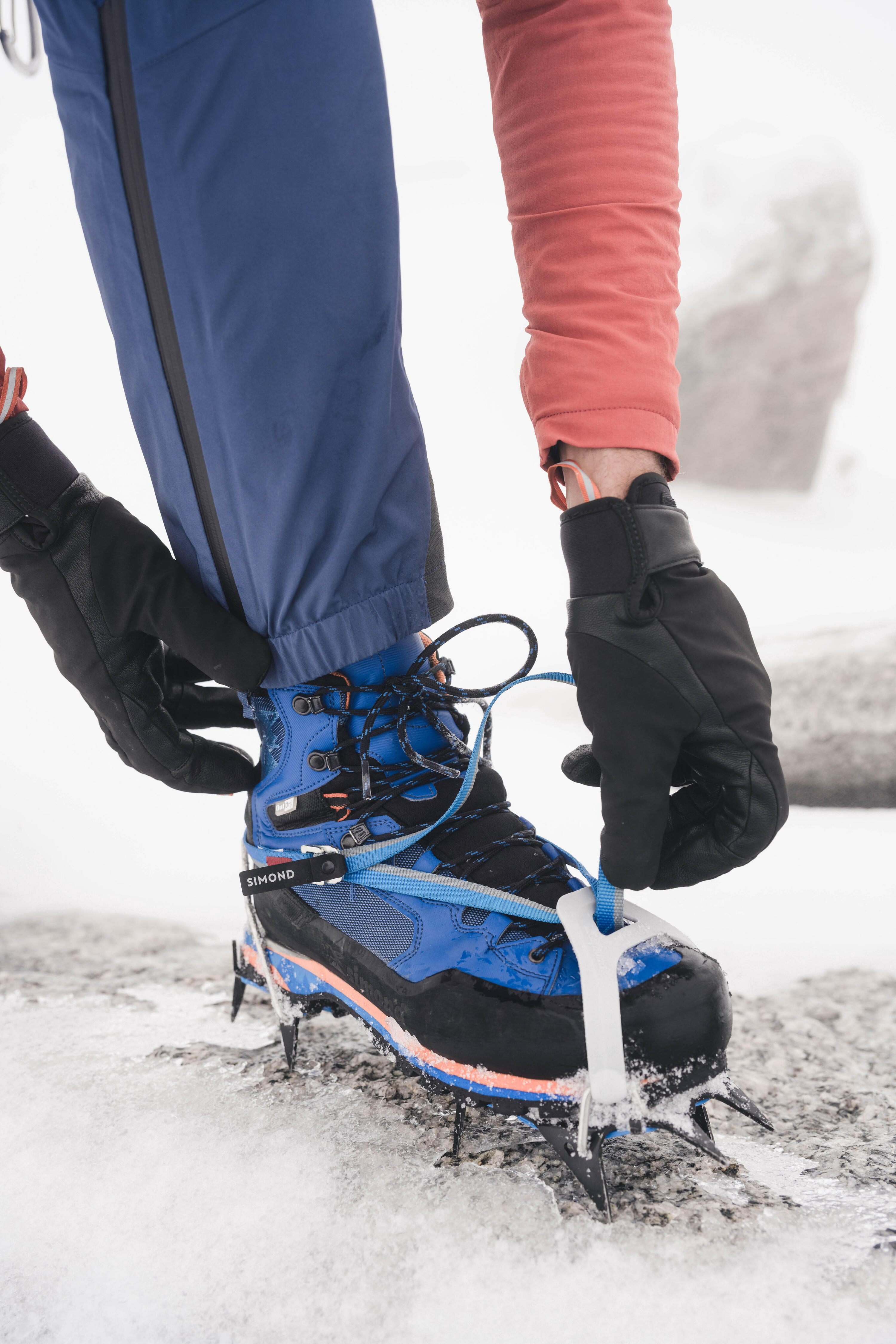 CRAMPONES de alpinismo 12 puntas - MAKALU SEMIAUTOMÁTICOS/AUTOMÁTICOS  5/15