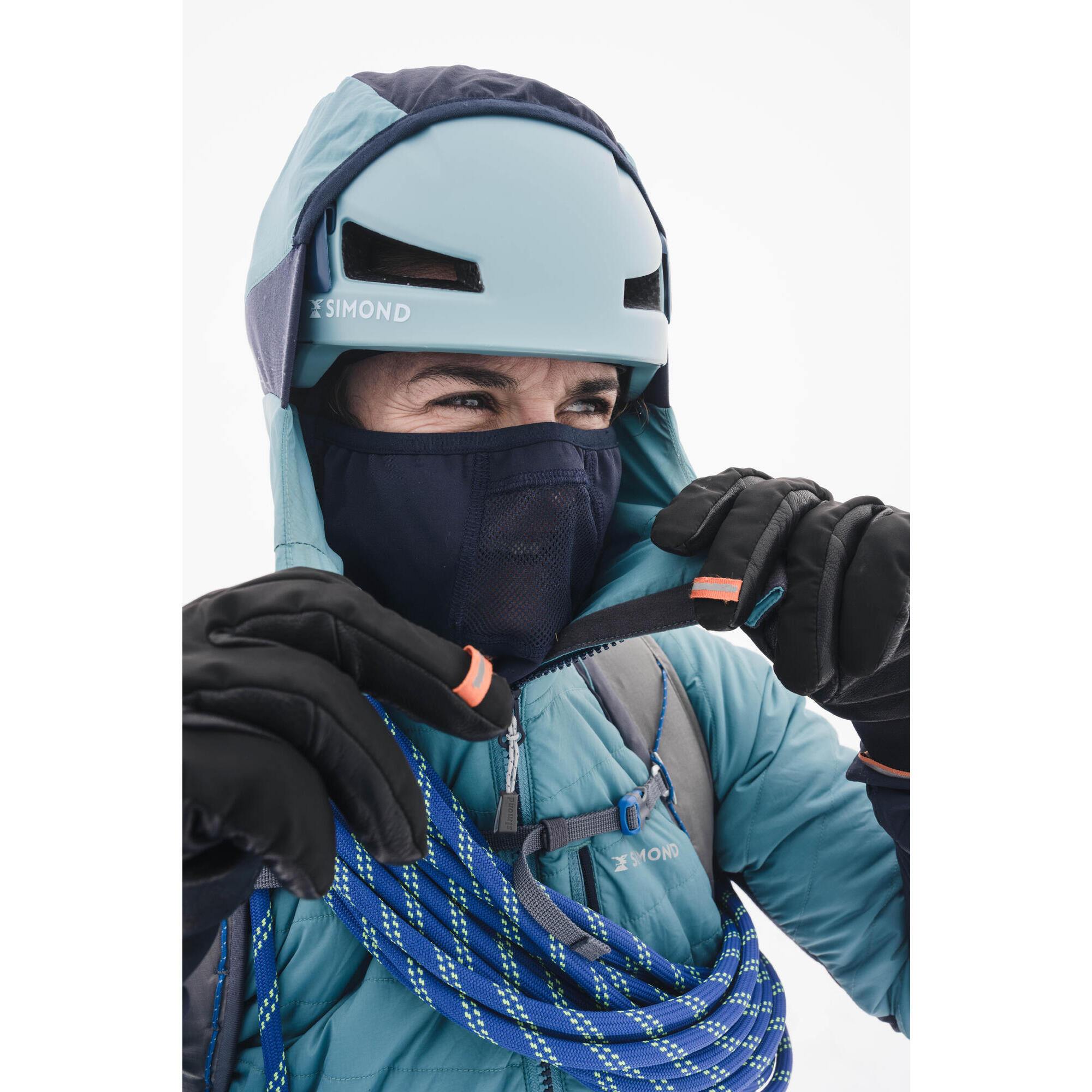 CLIMBING AND MOUNTAINEERING HELMET - EDGE TURQUOISE