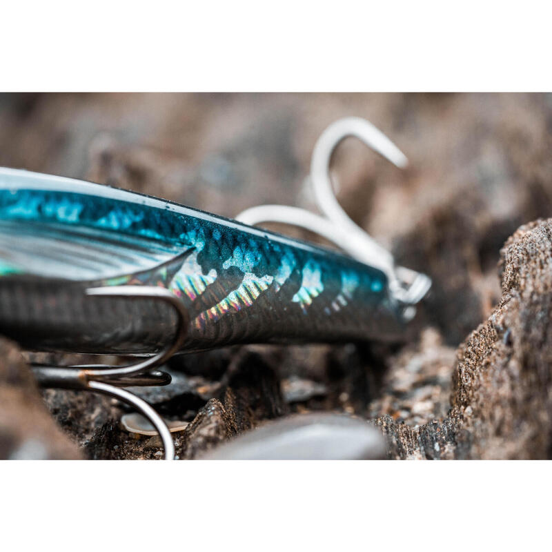 Stickbait Pesca Mar Señuelo Exofly 130 F Azul