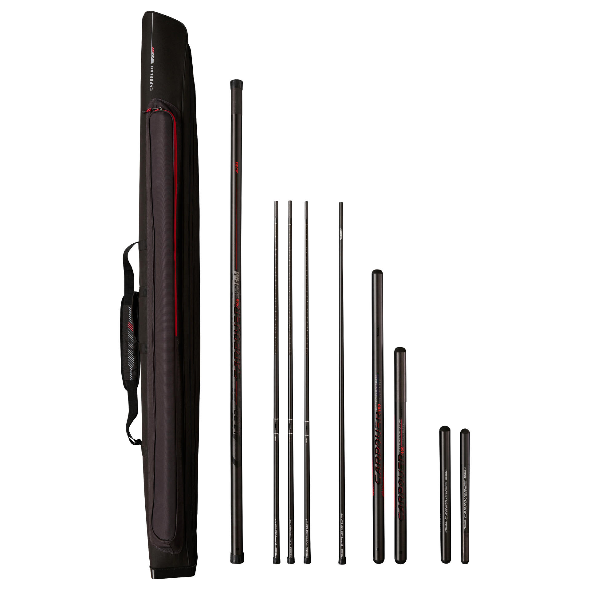 PACK / CONJUNTO / PONTEIRA COMPETIÇÃO CARPOVER 900: instruções, reparação