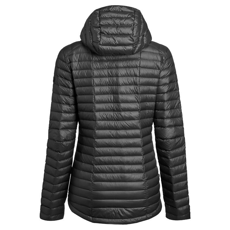 Daunenjacke Damen Kapuze bis -5 °C Trekking ‒ MT100 