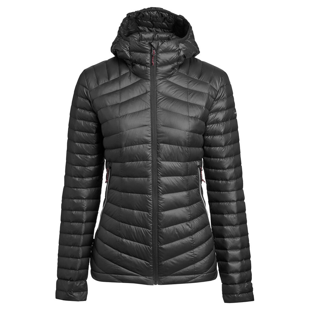 Women's Mountain Trekking Hooded Down Jacket - MT100 -5 °C