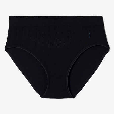 BREATHABLE ECO-DESIGNED RUNNING BRIEFS - BLACK