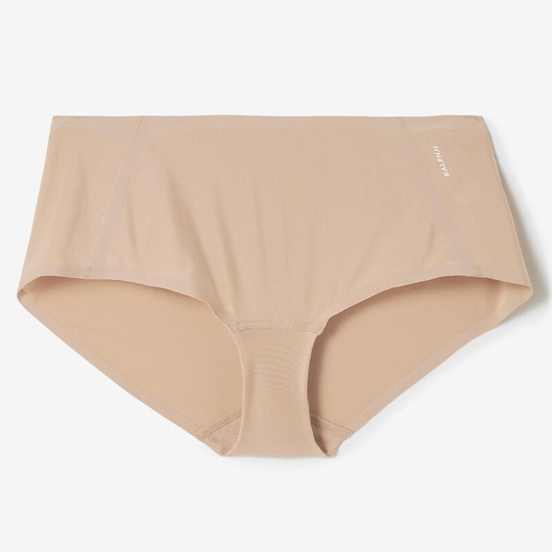 Boxer effet seconde peau Femme - Beige