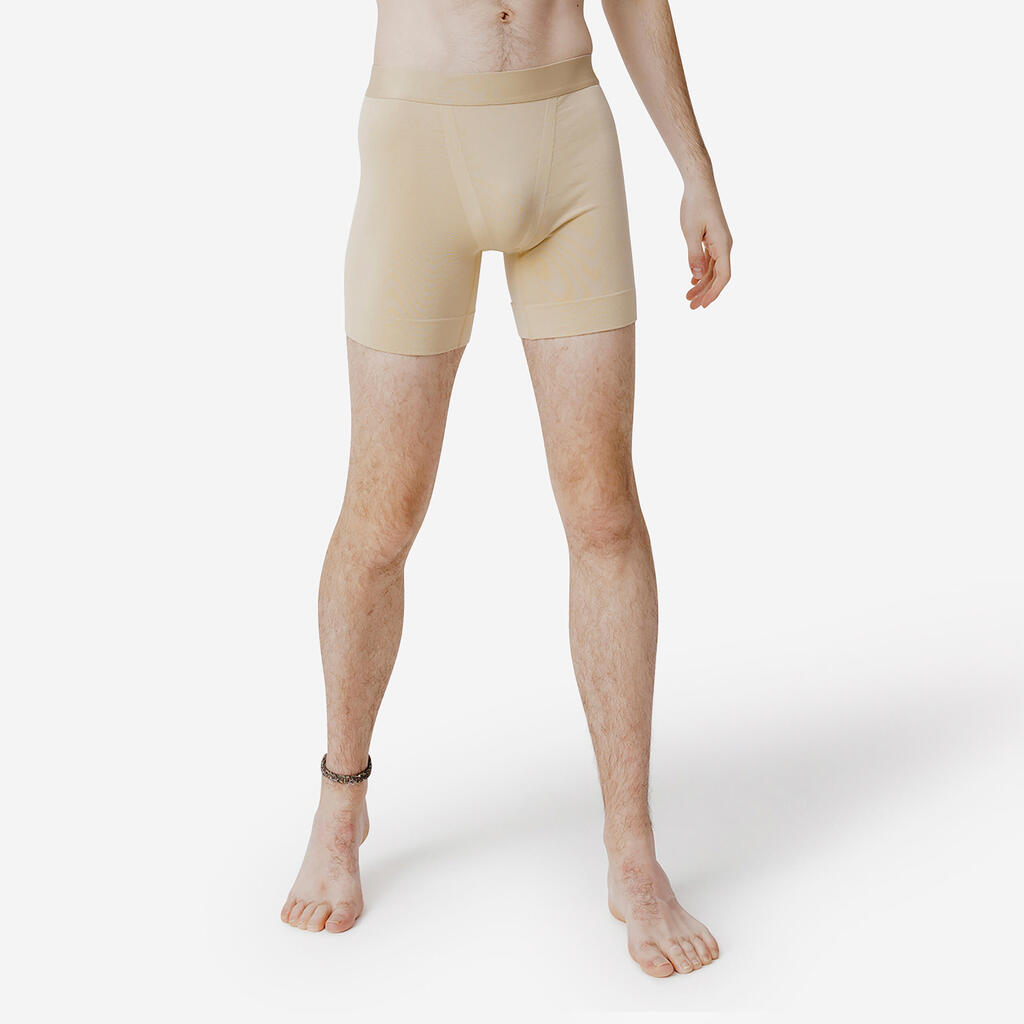 Funktionsunterhose Lauf-Boxershorts Herren - Dry Perf 900 beige