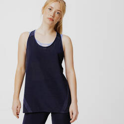 Women's Running Lightweight Tank Top Light - dark blue