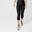 Leggings cortos running transpirables Mujer - KIPRUN Run 500 Dry negro