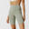 Run Dry 500 Support women's figure-hugging cycling shorts - khaki