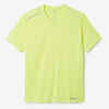 Majica kratkih rukava za trčanje muška neonska