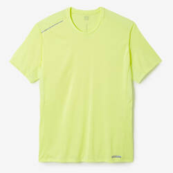 Dry+ Men's Running Breathable T-shirt - neon yellow