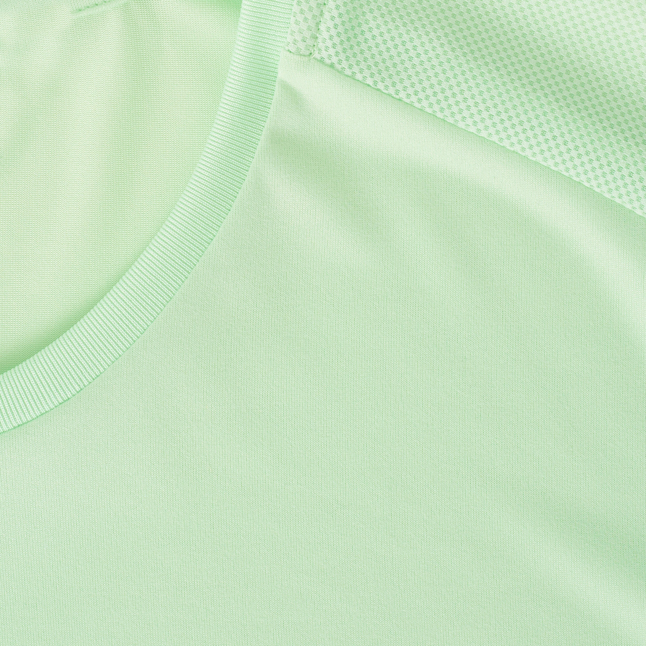 Men Running T-Shirt, Quick Dry, Crew Neck - Neon -  4