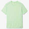 Vīriešu skriešanas elpojošs T krekls "Dry+", neona zaļš
