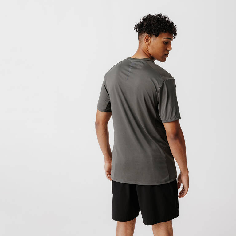 Dry+ Men's Running Breathable T-shirt - dark green