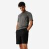 Men Running T-Shirt, Quick Dry, Crew Neck - Dark Green