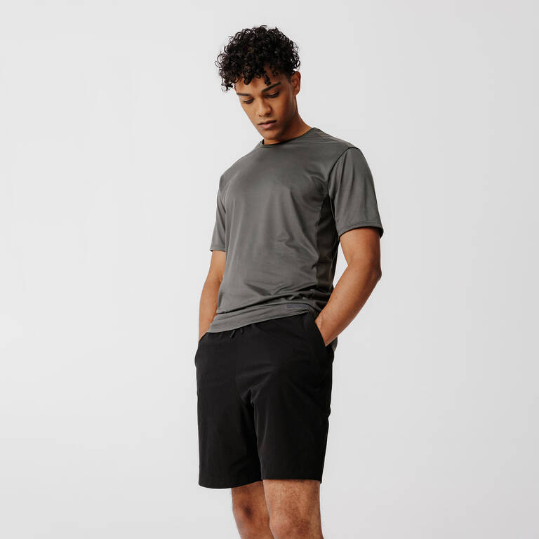 Dry+ Men's Running Breathable T-shirt - dark green