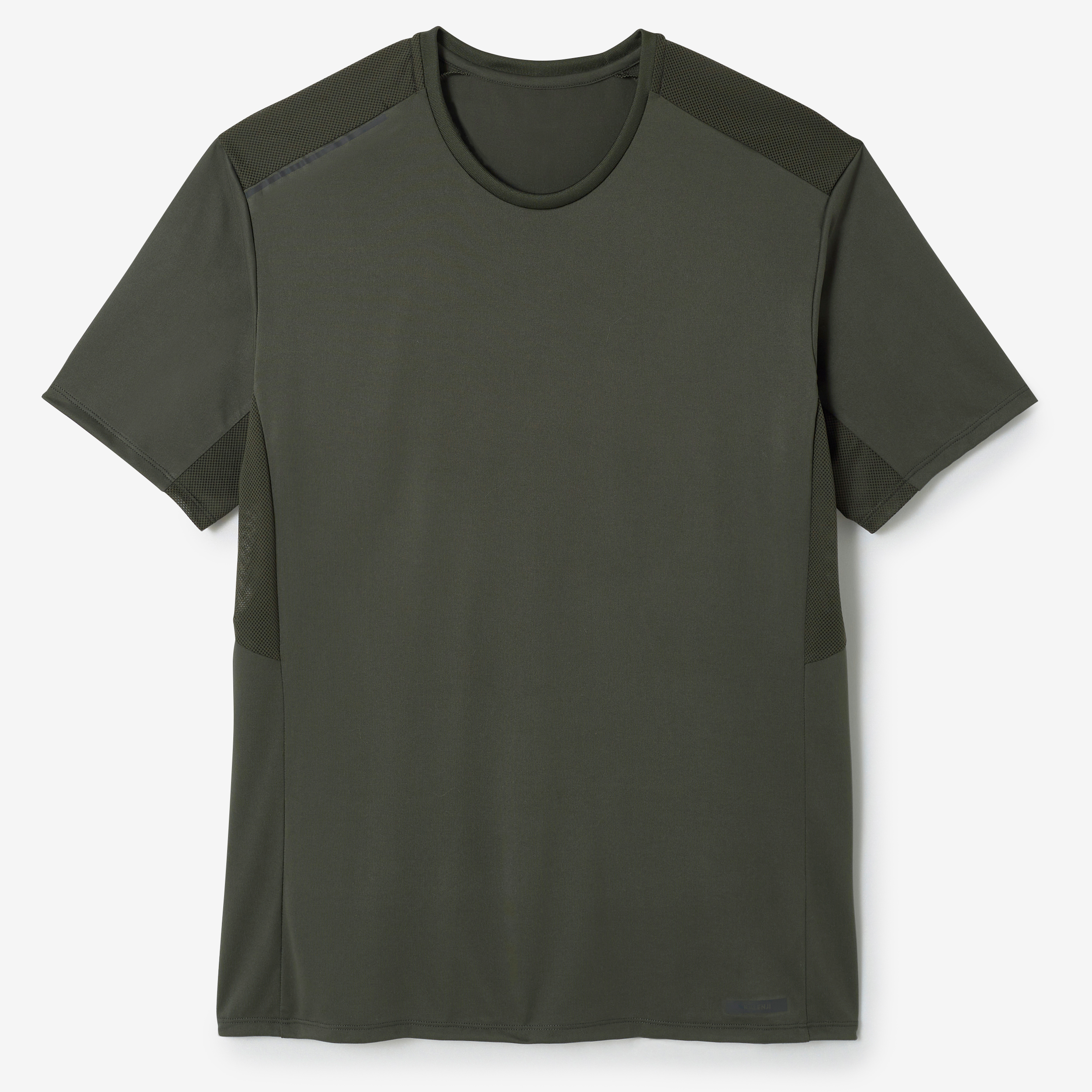 T-shirt running respirant homme - VERT FONCE