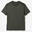 Men's breathable running T-shirt - DARK GREEN