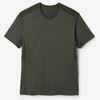 Vīriešu skriešanas elpojošs T krekls "Dry+", tumši zaļš
