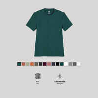 Men's Fitness Slim-Fit T-Shirt 500 - Turquoise