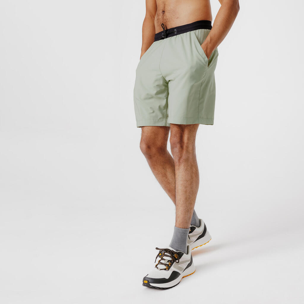 Laufshorts Herren - Run 500 Dry grau