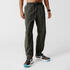 Light, Quick Dry, Zip-Key Pockets, Straight Fit- Mens Running Trackpant Green