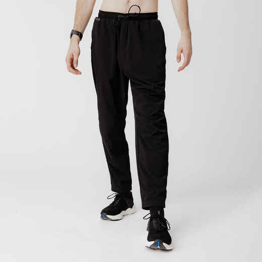 
      Men's Breathable Running Trousers - Dry 500 Black
  