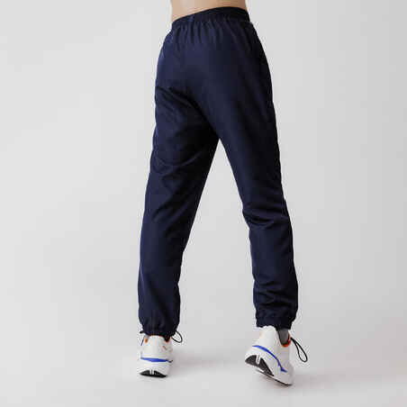 Men's Dry 100 breathable running trousers - blue