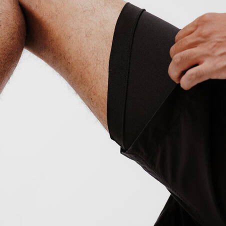 Dry 550 Men's Breathable 2-in-1 Running Shorts - black