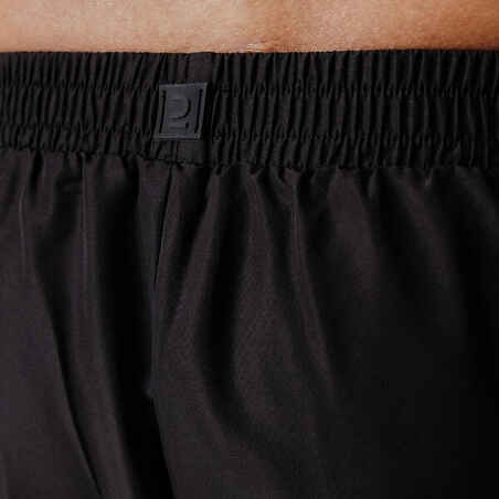 Vyriškos orui laidžios bėgimo kelnės „Dry 100“, juoda