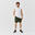 Dry 550 2-in-1 men's running shorts - khaki