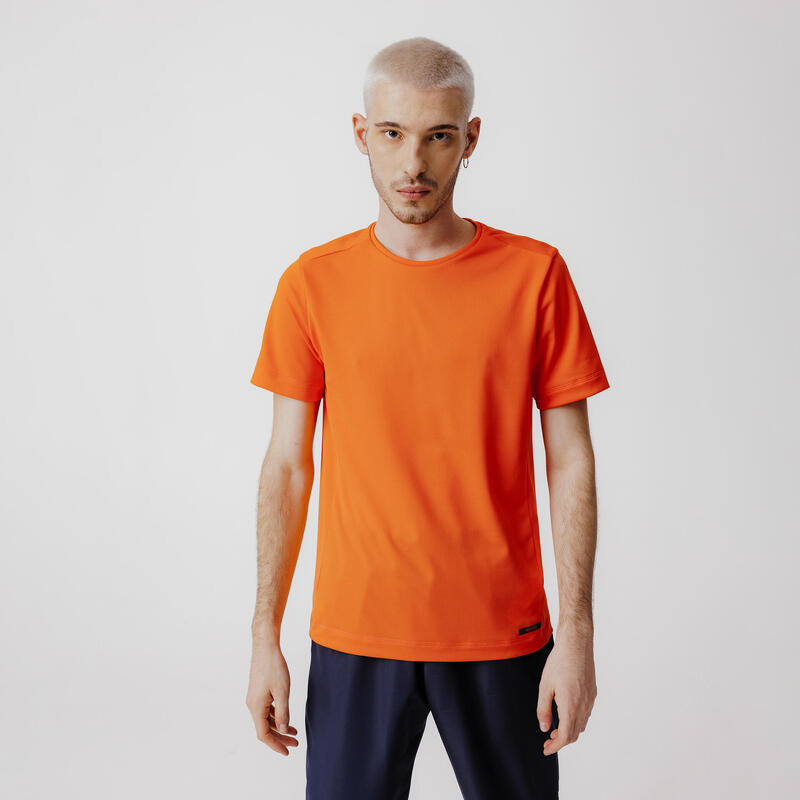 Dry Men's Running Breathable T-Shirt - Orange