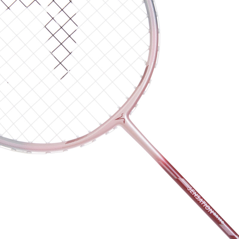 ADULT BADMINTON RACKET BR 190 SET PARTNER PINK PURPLE