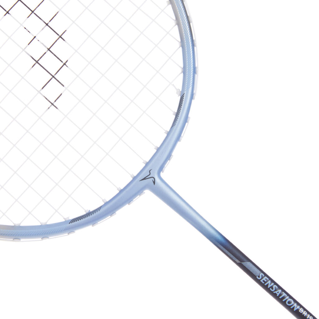 ADULT BADMINTON RACKET BR 190 SET PARTNER  BLUE PURPLE