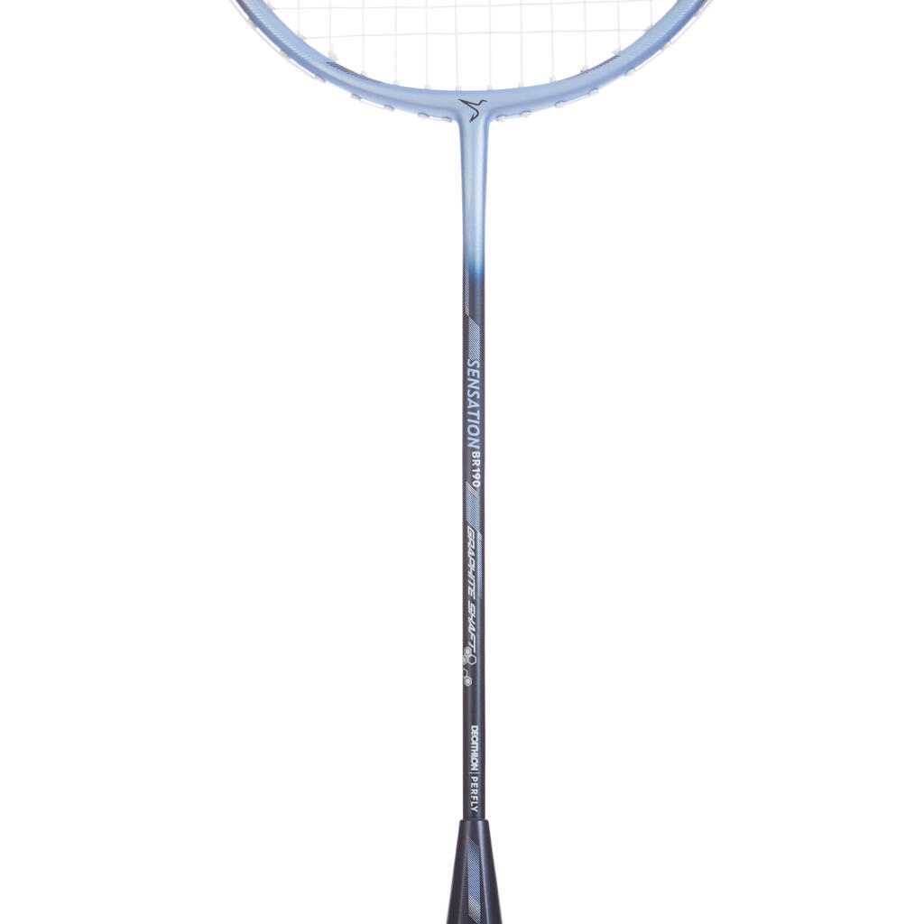 Set reketa za badminton BR 190 za odrasle plavo-ljubičasti