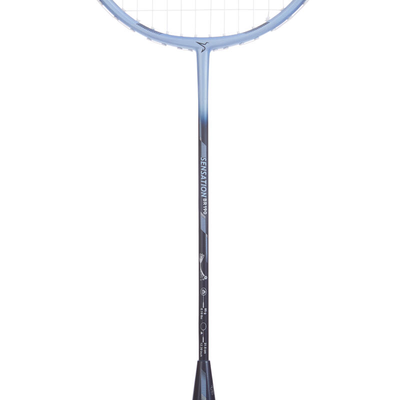 Badmintonrackets in set voor volwassenen BR 190 blauw paars