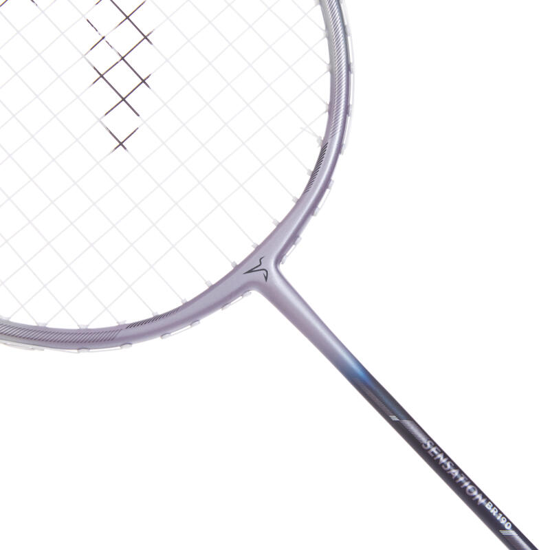Set Rachete Badminton BR190 Partner Albastru-Mov Adulți