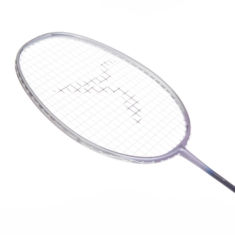 RAQUETE DE BADMINTON BR190 SET PARTNER ADULTO AZUL ROXO